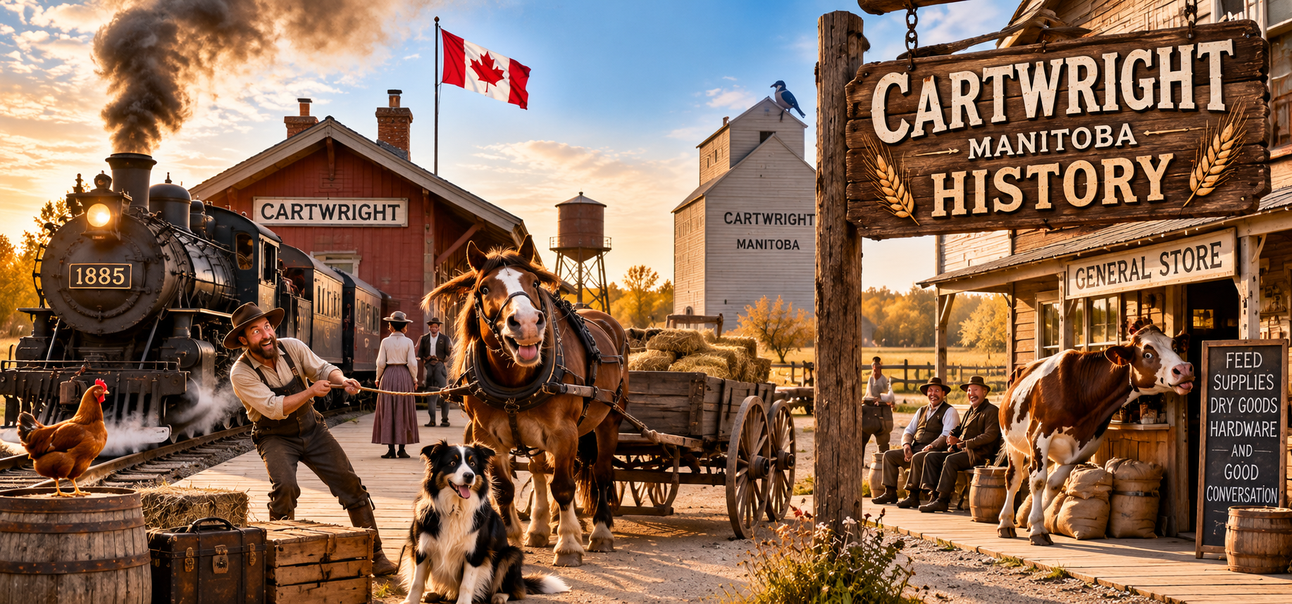 An image for the page about Cartwright Manitoba History